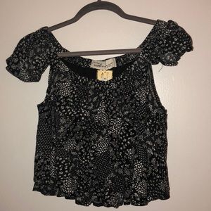 Vintage Havana off the shoulder top